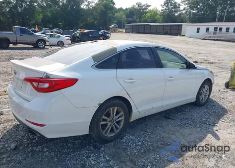 2016 Hyundai Sonata Se z USA, uszkodzony, nr VIN 5NPE24AF2GH384161